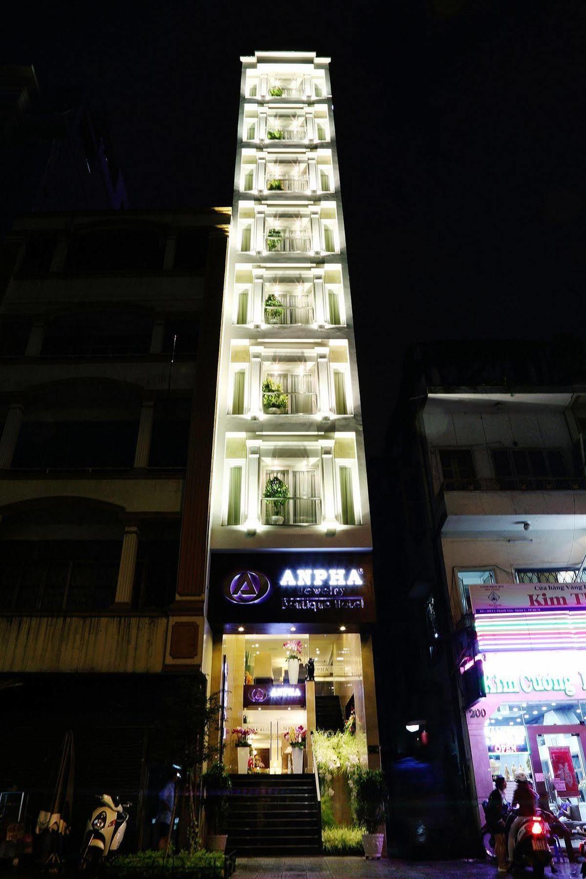 Anpha Boutique Hotel โฮจิมินห์ซิตี้ ภายนอก รูปภาพ